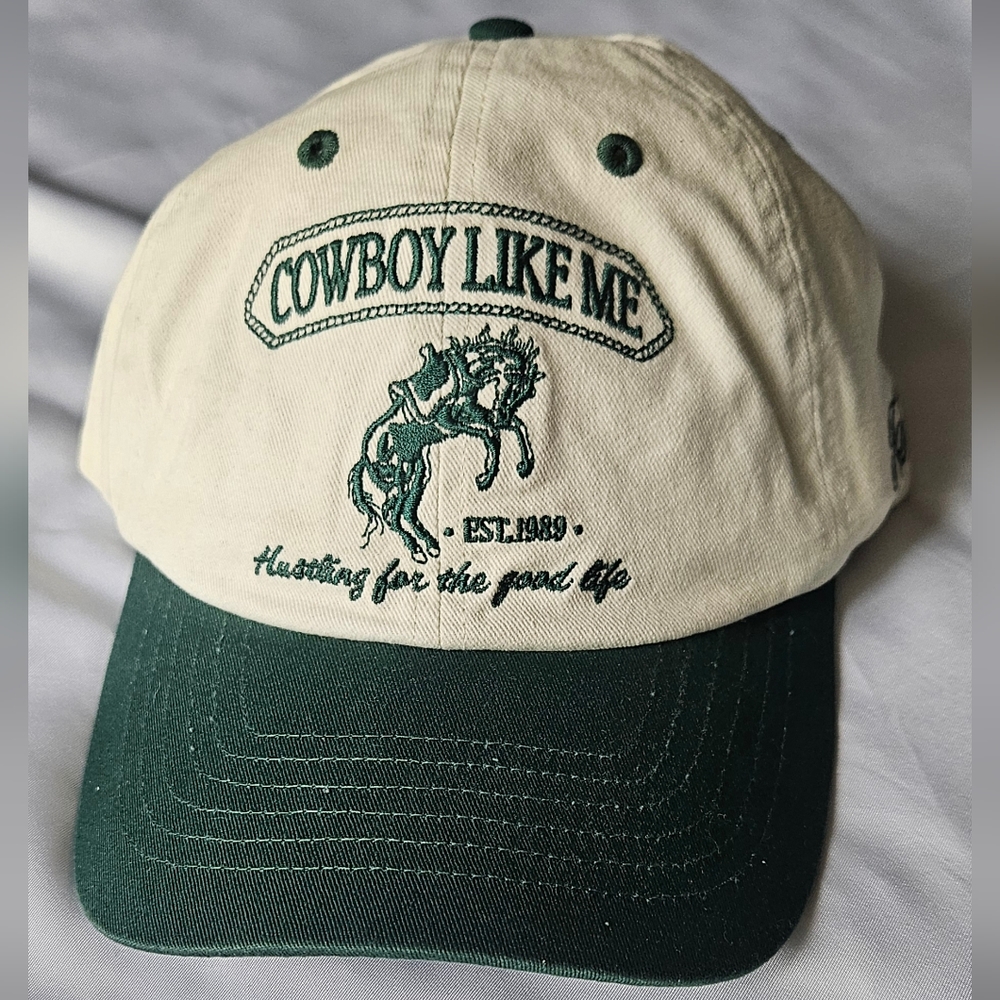 Taylor Swift Cowboy Like Me Embroidered Cap